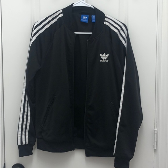 adidas Jackets & Blazers - Black Adidas Zip Up